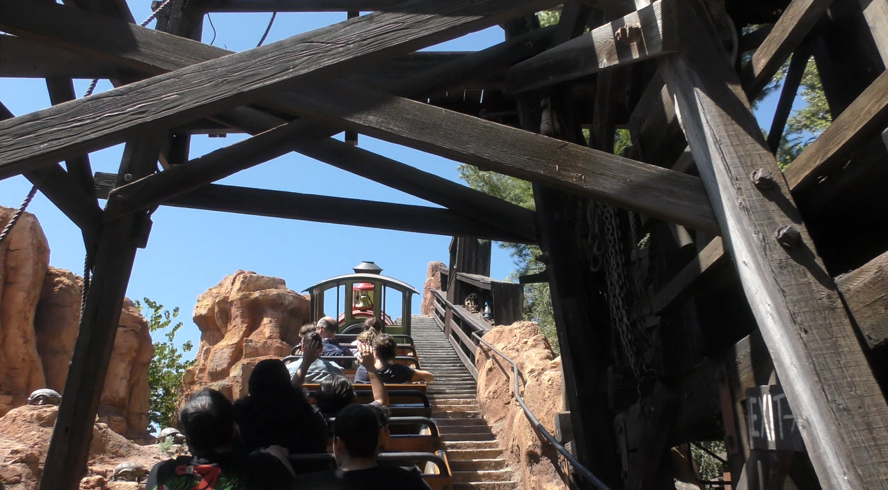 Hang onto Yer Hats! Disneyland Big Thunder Mountain the wildest Ride in the wilderness