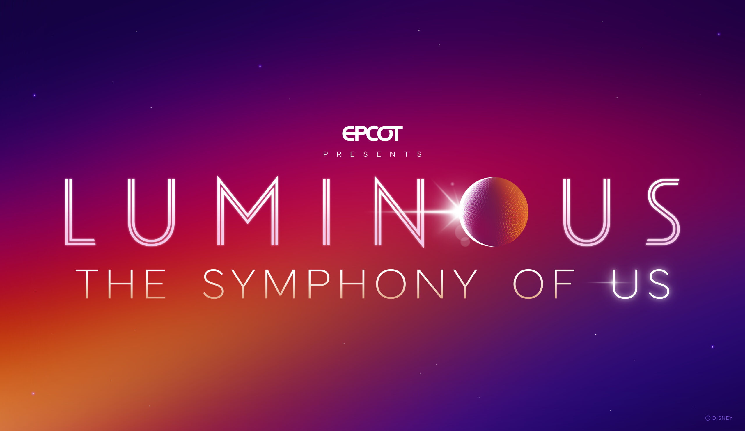A new nighttime spectacular at EPCOT called “Luminous The Symphony of Us” will debut on Dec. 5, 2023!