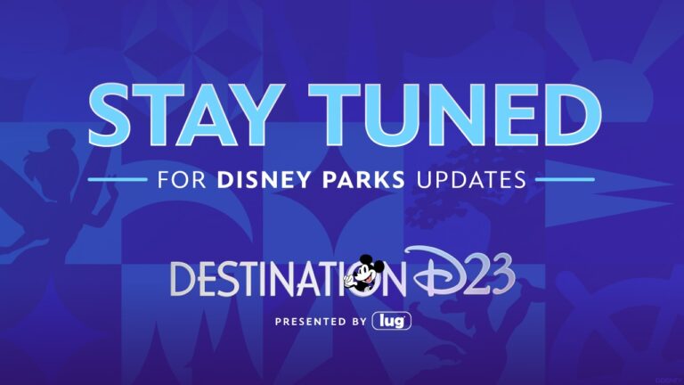 Stay tuned for Disney Parks updates from Destination D23