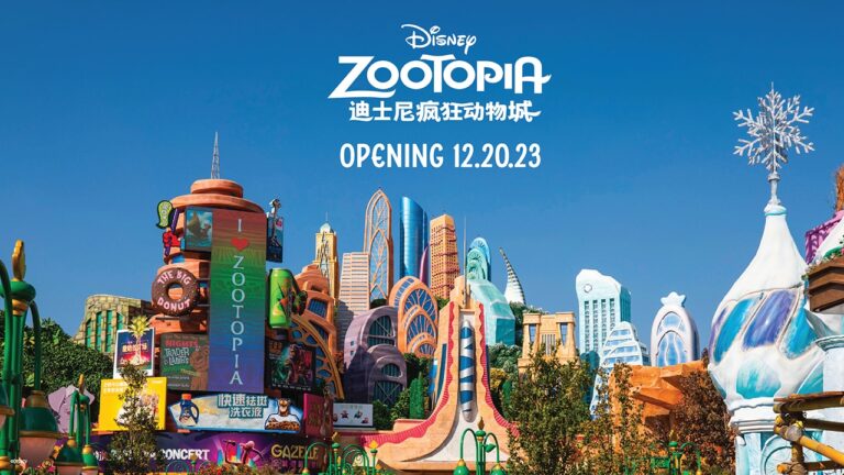 Zootopia Opening Dec. 20, 2023 at Shanghai Disney Resort