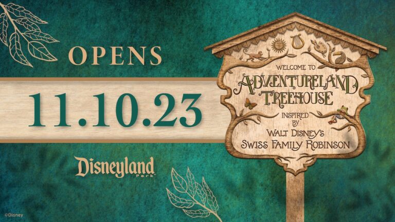 New Adventureland Treehouse Opening in Disneyland Nov. 10, 2023