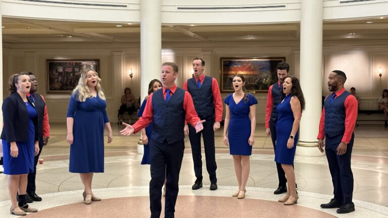 Immerse Yourself in the Voices of Liberty LIVE from Epcots American Adventure 2023