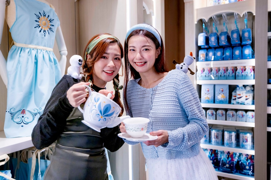 Exclusive Frozen Merch You Can Only Find at World of Frozen - Arendelle tea set and kitchenware