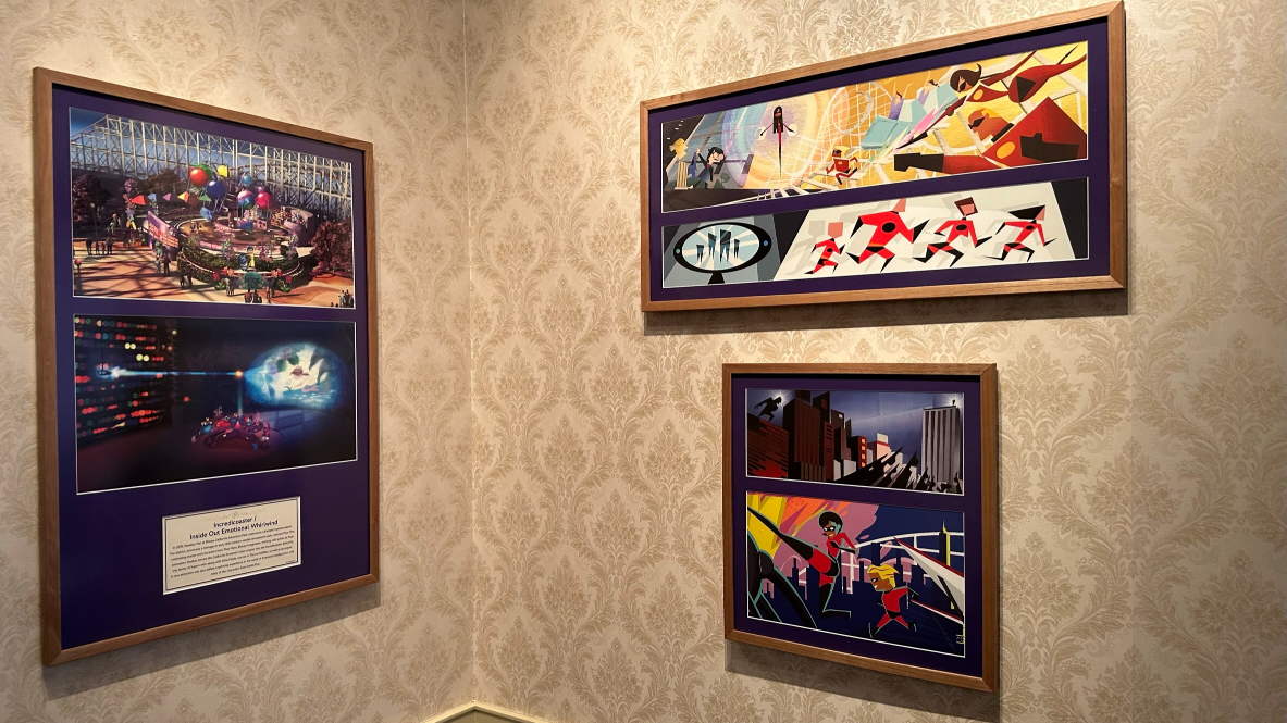 The Disney Gallery Presents: Disney 100 Years of Wonder Explore an exhibit that showcases Disneyland Park and Disney California Adventure Park attractions based on Disney films—and shines a spotlight on original attractions that have, in turn, inspired Disney films of their own.