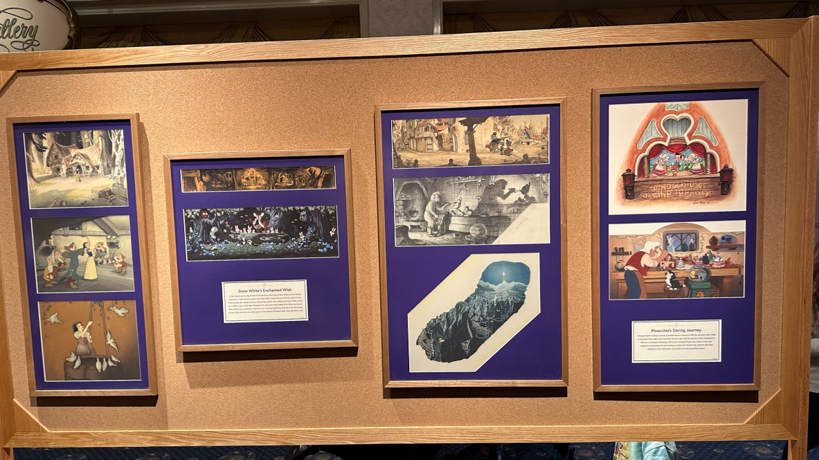 The Disney Gallery Presents: Disney 100 Years of Wonder Explore an exhibit that showcases Disneyland Park and Disney California Adventure Park attractions based on Disney films—and shines a spotlight on original attractions that have, in turn, inspired Disney films of their own.