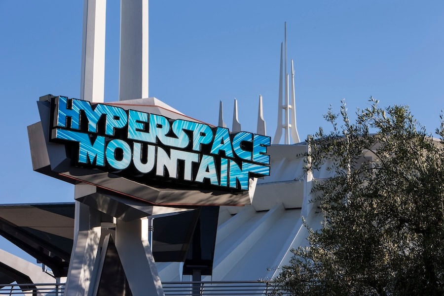 Hyperspace Mountain at Disneyland Park