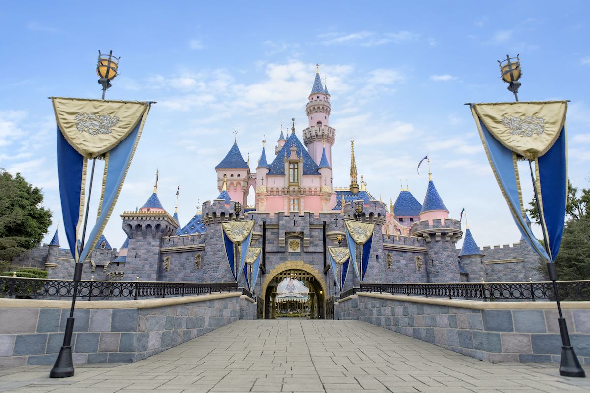 Sleeping Beauty Castle at Disneyland