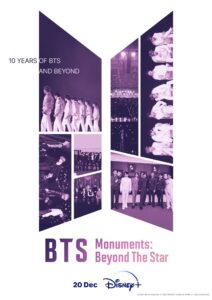 BTS Monuments Beyond the Sar on Disney Plus