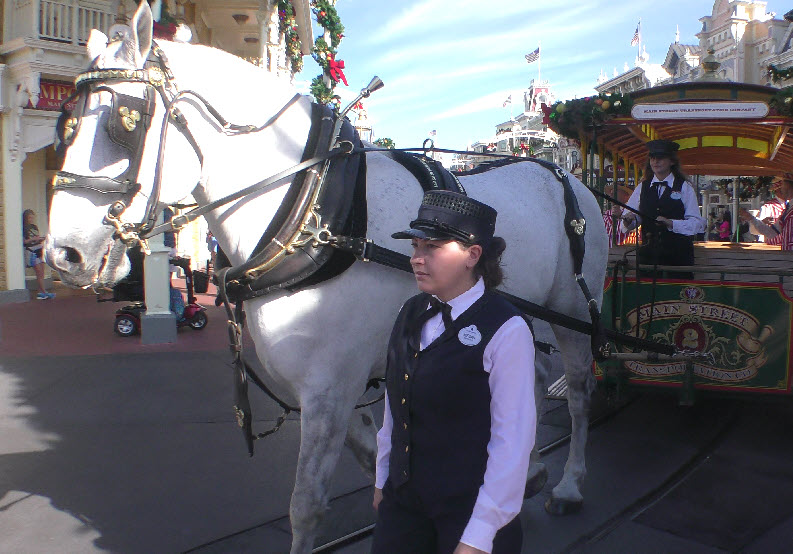 Walt Disney World's Dapper Dans Take a Festive Ride Down Main Street USA | Happy Holidays 2023