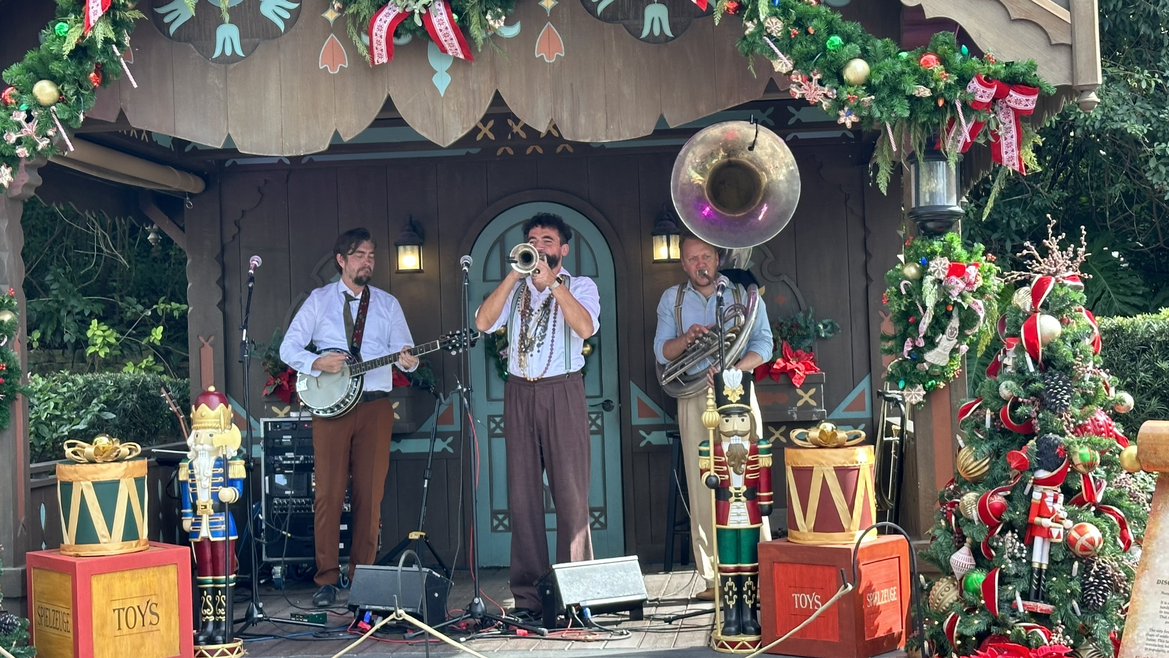 Whisky Denker at the Germany Gazebo Epcot Festival of the Holidays 2023