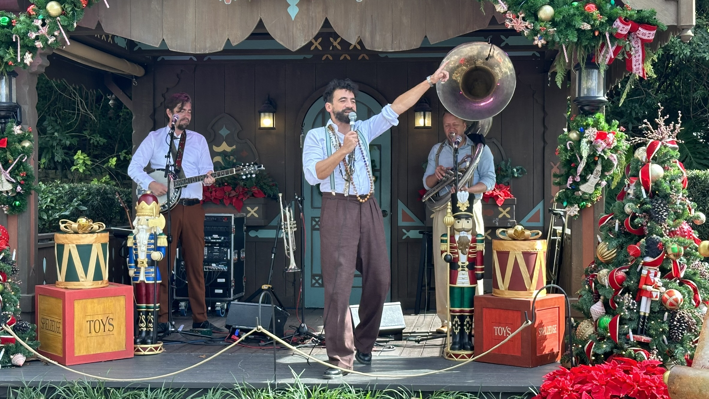 Whisky Denker at the Germany Gazebo Epcot Festival of the Holidays 2023