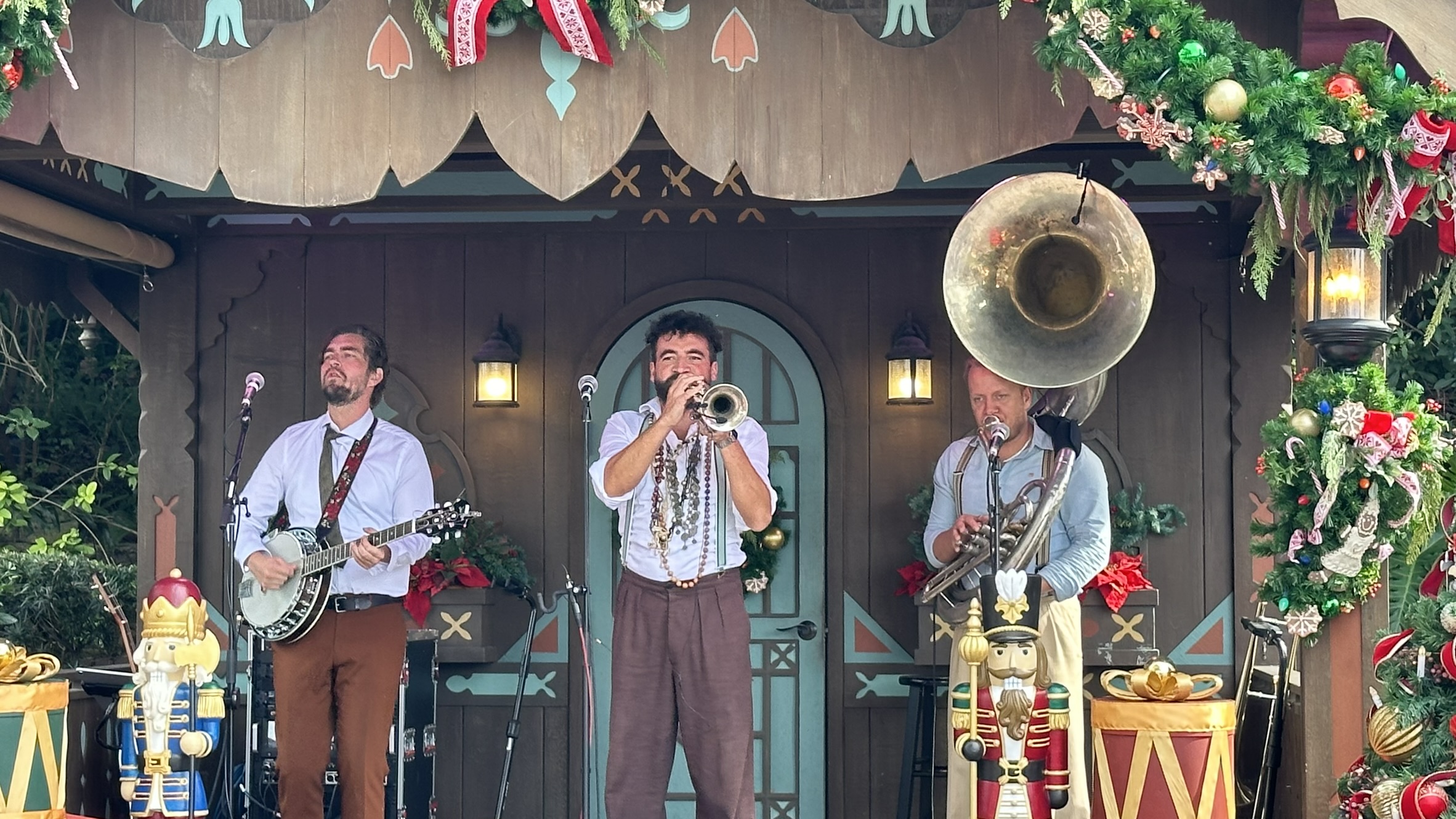 Whisky Denker at the Germany Gazebo Epcot Festival of the Holidays 2023