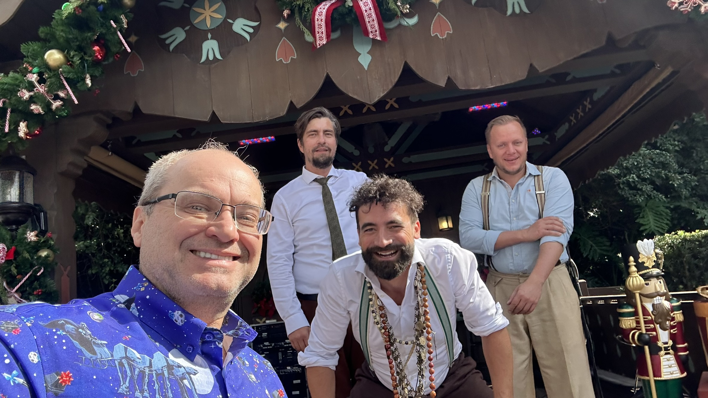 Whisky Denker at the Germany Gazebo Epcot Festival of the Holidays 2023