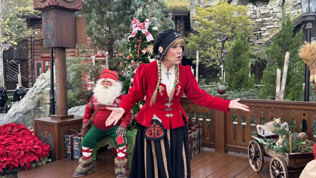Norway's Holiday Tale Join Sigrid in an Yuletide Story with a Trickster Barn Santa at World Showcase