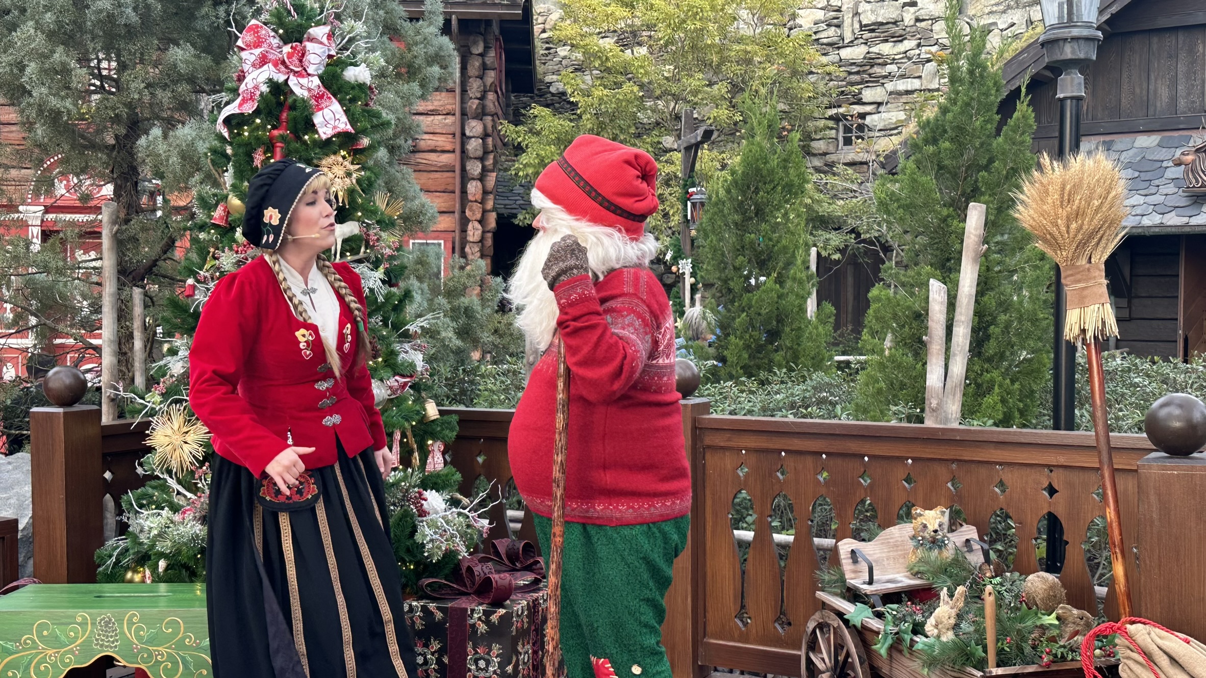 Norway's Holiday Tale Join Sigrid in an Yuletide Story with a Trickster Barn Santa at World Showcase