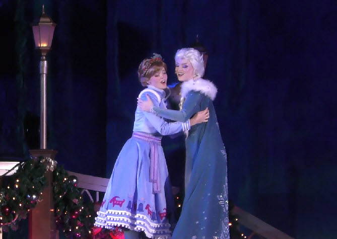 Experience the Magical Frozen Holiday Surprise at Walt Disney World Magic Kingdom 2023
