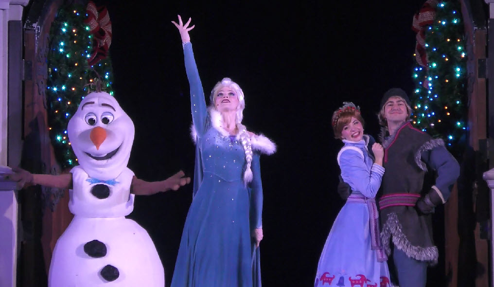 Experience the Magical Frozen Holiday Surprise at Walt Disney World Magic Kingdom 2023