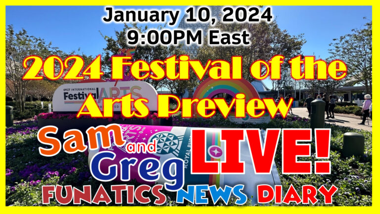 Wednesday Night Live!!! Festival of Arts Preview with Sam and Greg
