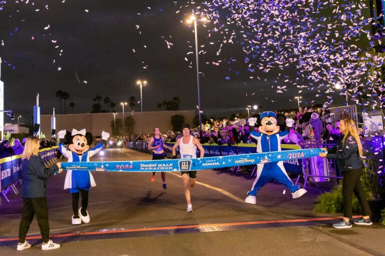 Las Vegas Area Runner Narrowly Beats Defending Champion to Win Disneyland Half Marathon