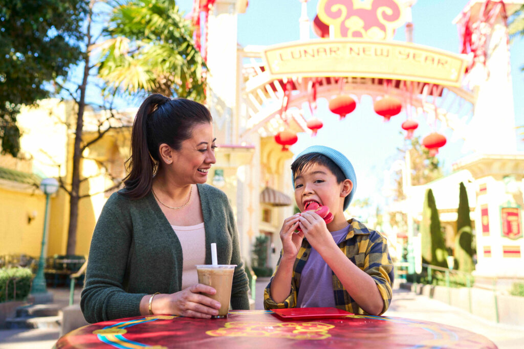Guests can try an array of Asian-inspired food and drink at marketplace kiosks during the Lunar New Year celebration at Disney California Adventure Park in Anaheim, Calif. The Lunar New Year celebration is a joyous tribute to Chinese, Korean and Vietnamese cultures. At the celebration, guests can also experience dazzling entertainment such as “Mulan’s Lunar New Year Procession” to “Hurry Home – Lunar New Year Celebration,” and more. (Disneyland Resort)