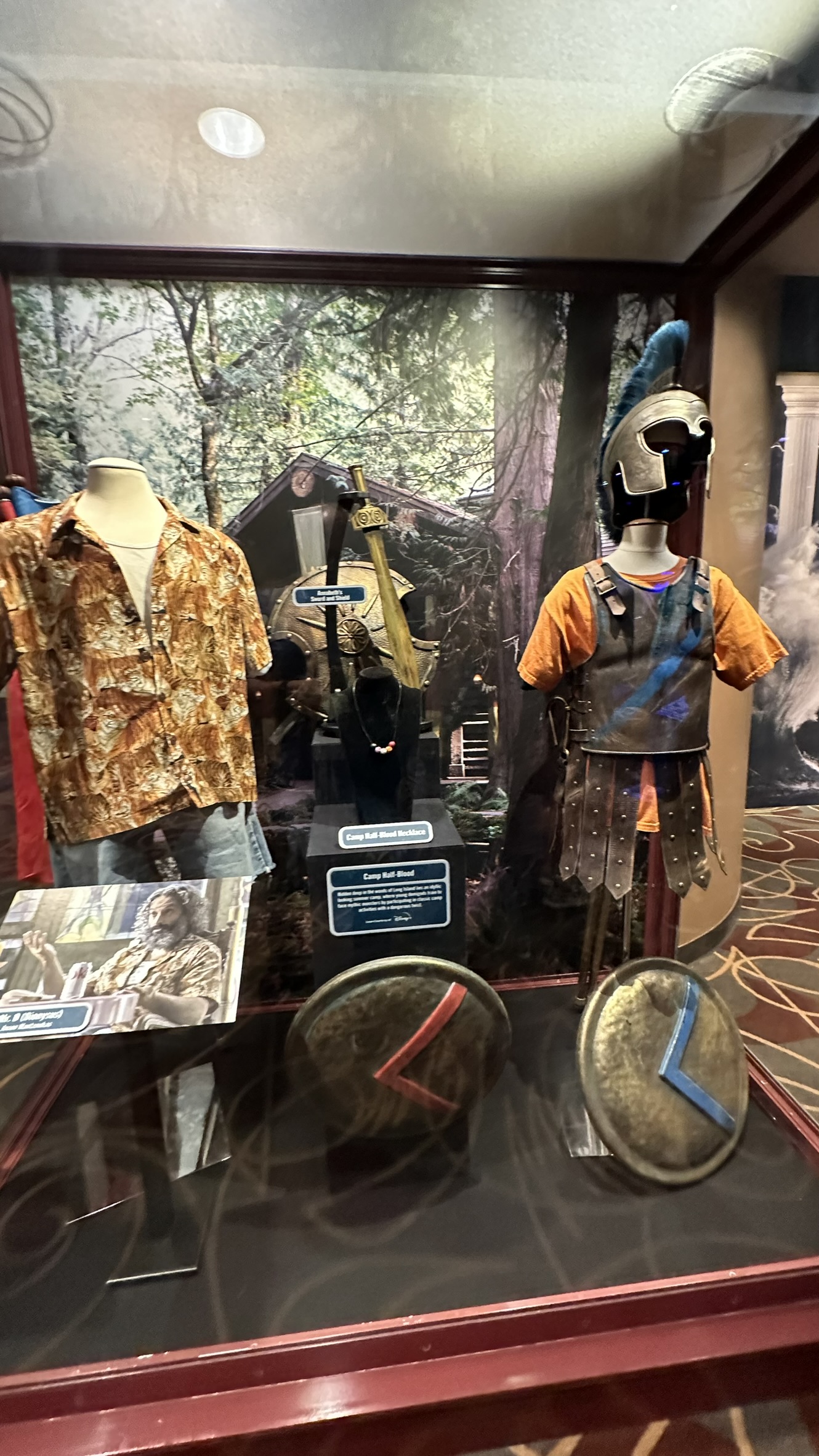 Percy Jackson and the Olympians Display at Hollywood Studios February 2024