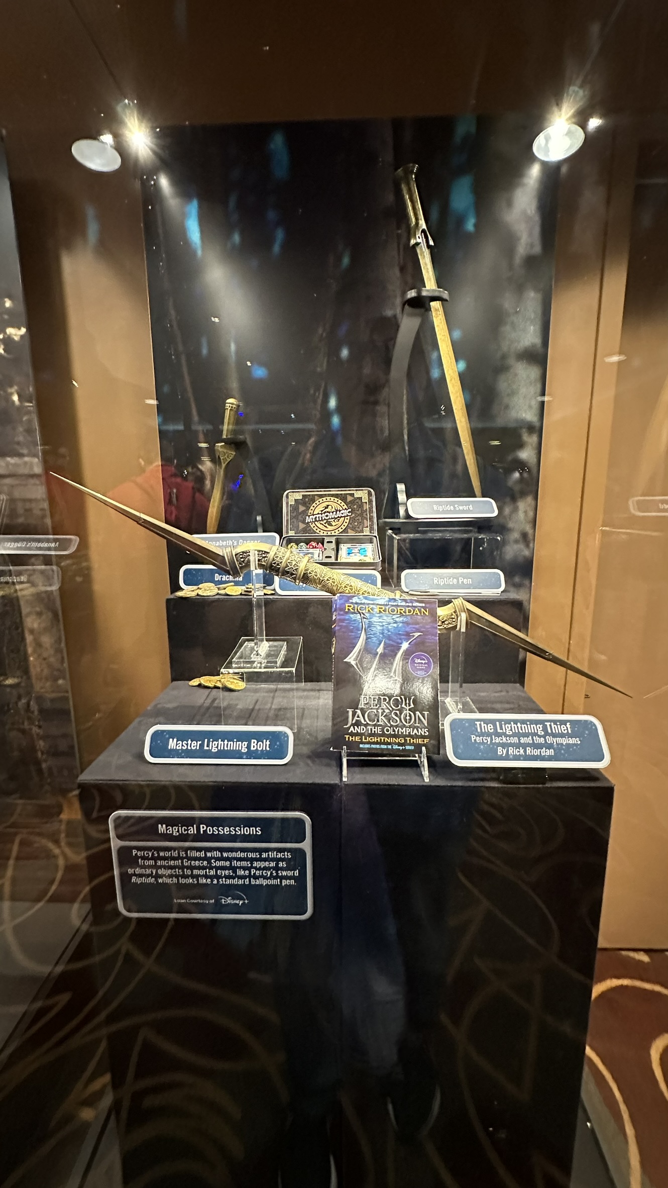 Percy Jackson and the Olympians Display at Hollywood Studios February 2024