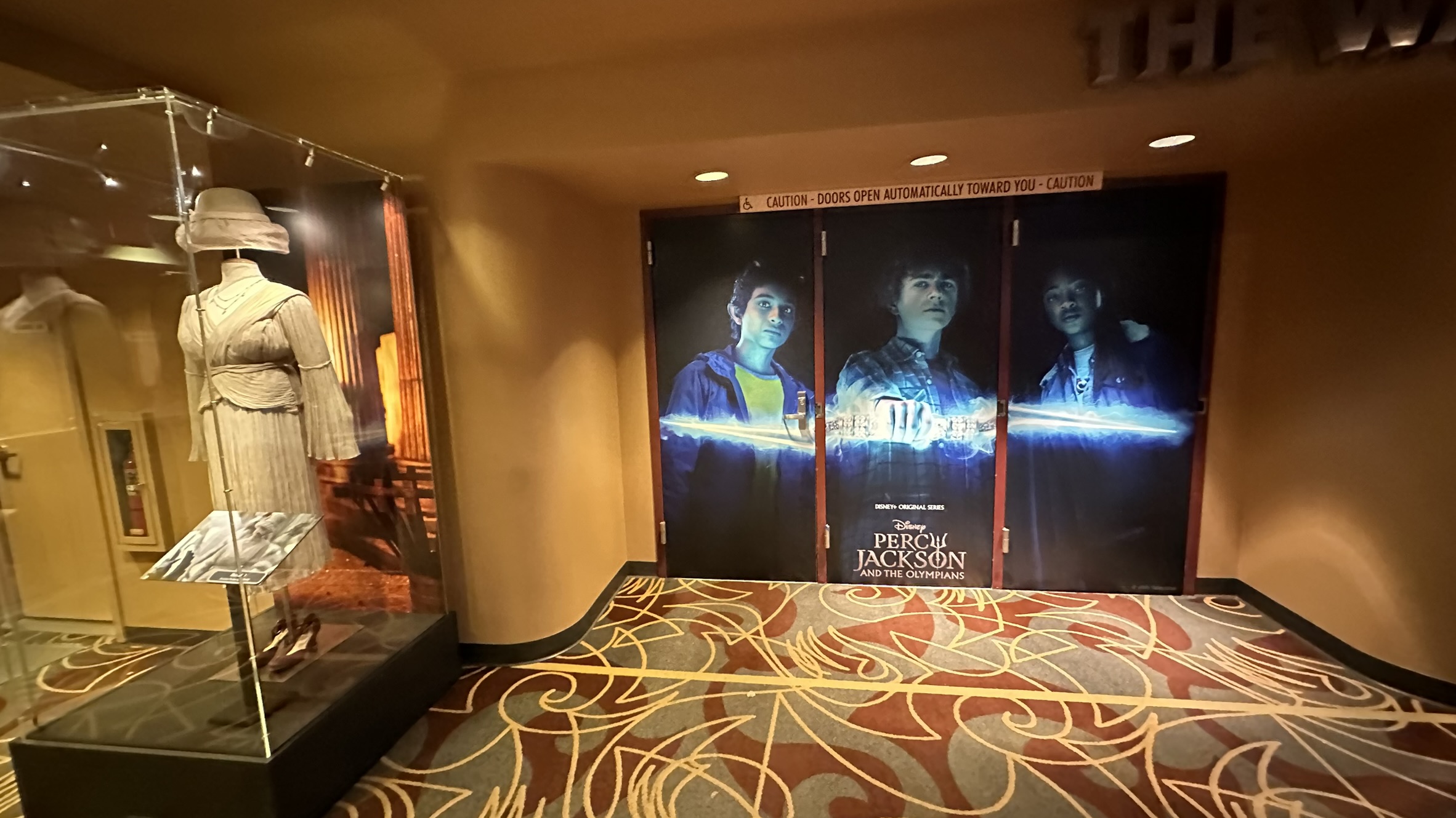 Percy Jackson and the Olympians Display at Hollywood Studios February 2024