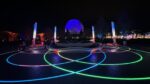 Epcot's World Celebration Garden 27-Minute Ambiance Experience Nighttime in the Newly Opened Oasis!