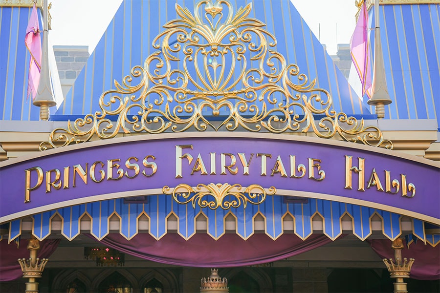 Princess Fairytale Hall in Magic Kingdom Park