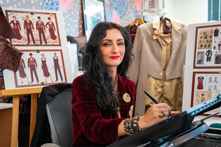 Karine Soares, Fashion Designer for Disneyland Paris