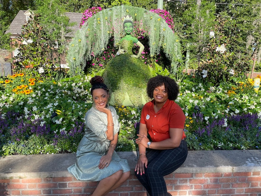 Princess Tiana topiary at EPCOT International Flower & Garden Festival, Walt Disney World Resort 