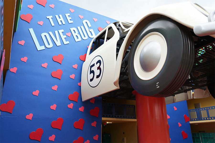 Herbie The Love Bug at Disney's All-Star Movies Resort
