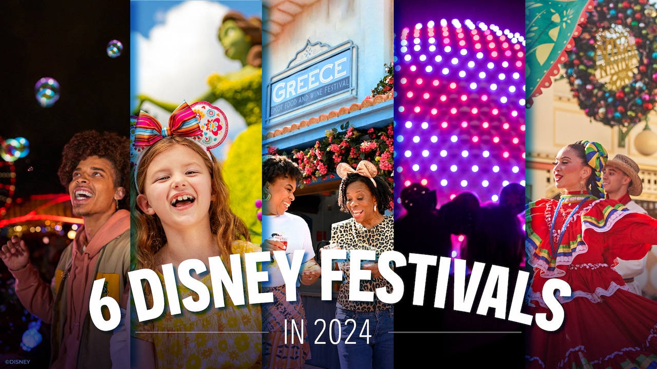 Mark Your Calendar 6 Disney Festivals You Can't Miss in 2024