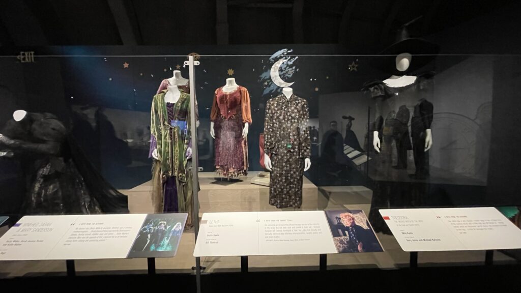 Disney Archives Disney Heroes & Villains: The Art of the Disney Costume Witches include the Wicked Witch of the West from Oz the great and Powerful, Bette Davis Letha from 1978s Return to Witch Mountain and The original Sanderson Sisters Winfred, Sara and Mary