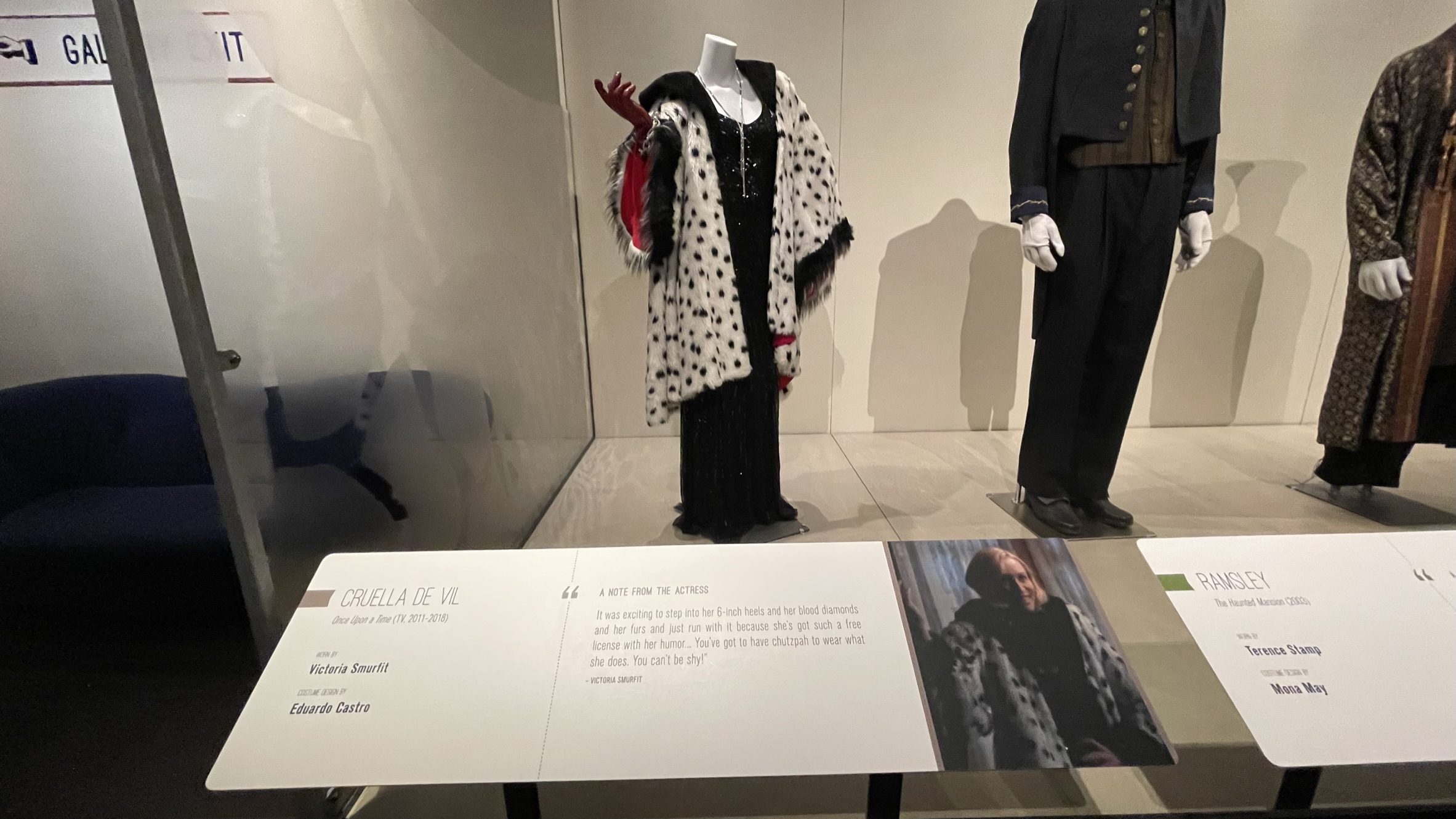 Disney Archives Disney Heroes & Villains: The Art of the Disney Costume Cruella DeVil from Once Upon a Time