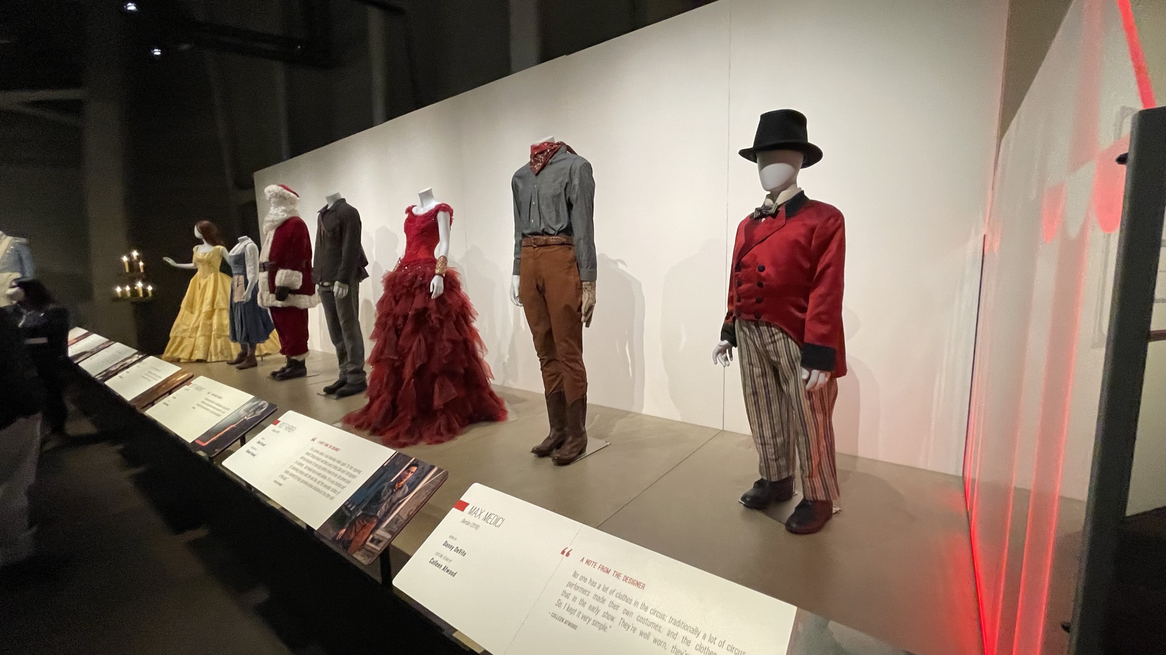 Disney Archives Disney Heroes & Villains: The Art of the Disney Costume 'Cinderella's Workshop Disney Costumes include Max Medici played by Danny Devito