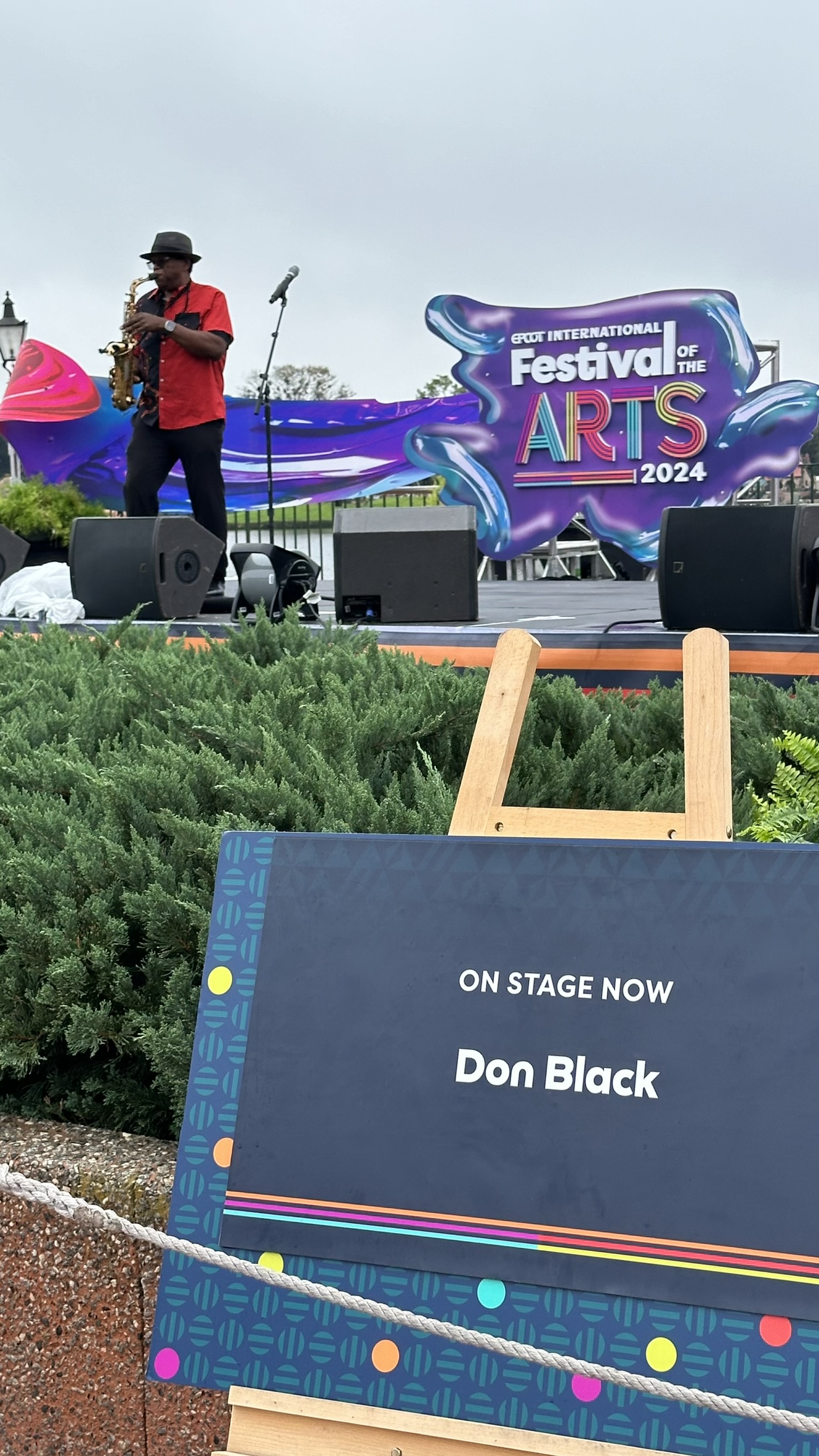 Experience Magic: Don Black's Sax Live at Epcot Arts Festival 2024