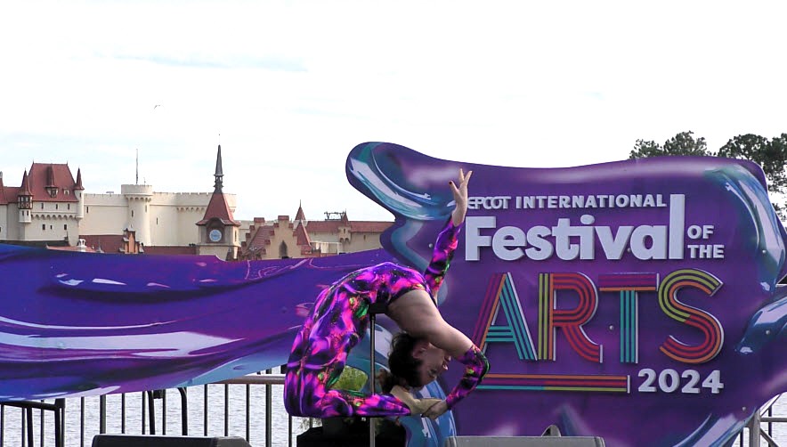 Epic Returns at Epcot Festival 2024: Art Defying Gravity Takes Center Stage