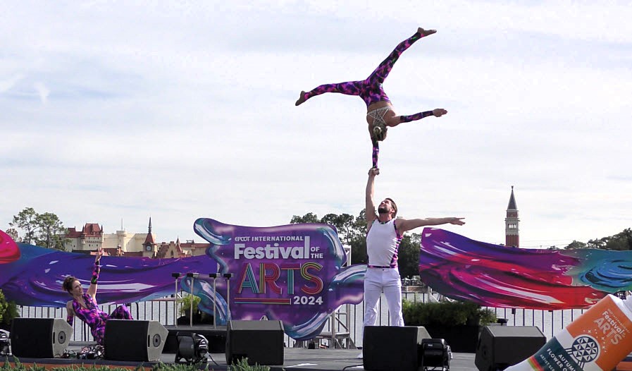 Epic Returns at Epcot Festival 2024: Art Defying Gravity Takes Center Stage