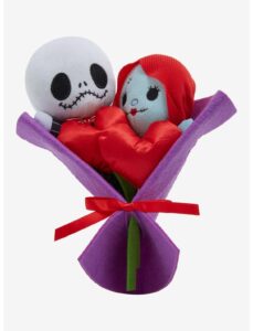 Hot Topics The Nightmare Before Christmas Jack   Sally Plush Bouquet