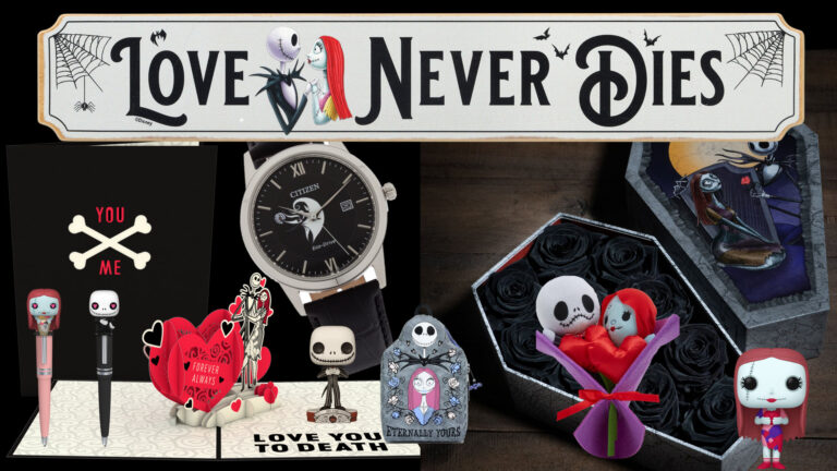 Love Never Dies Jack and Sally Valentines Day