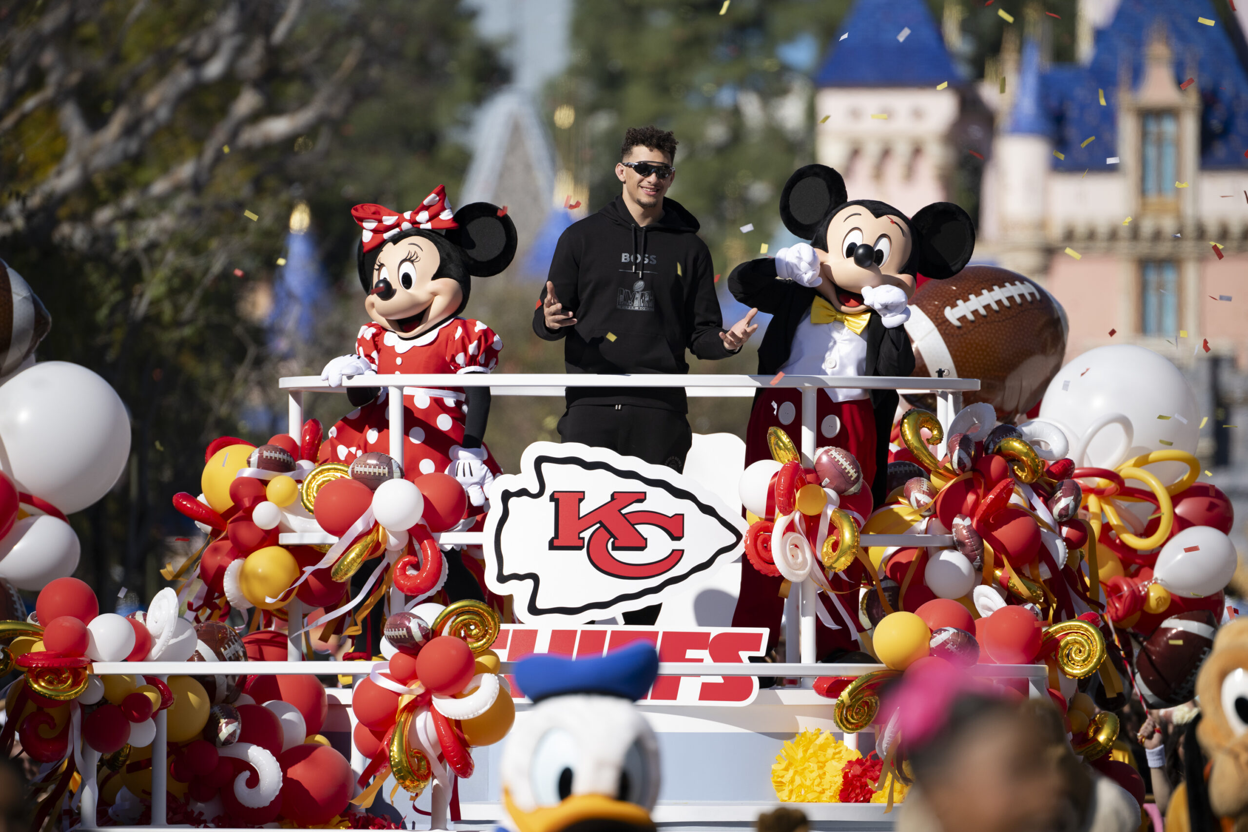 Patrick Mahomes I'm going to Disneyland Superbowl 58 (1)