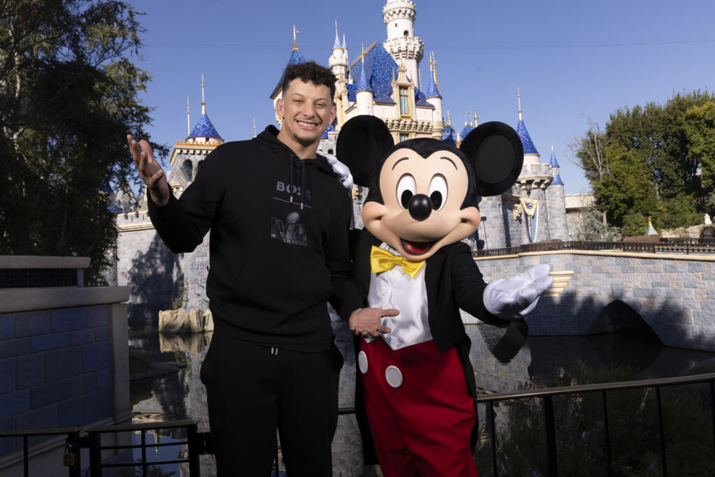 Patrick Mahomes I'm going to Disneyland Superbowl 58 (1)