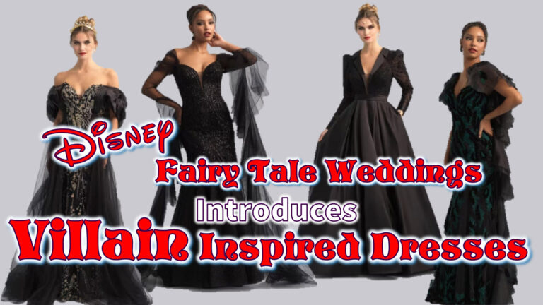 Introducing Disney Villain Fairy Tale Wedding Dresses