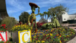 2024 Epcot Flower and Garden Festival Topiaries - Woody, Boo Peep and Billy, Goat and Gruff
