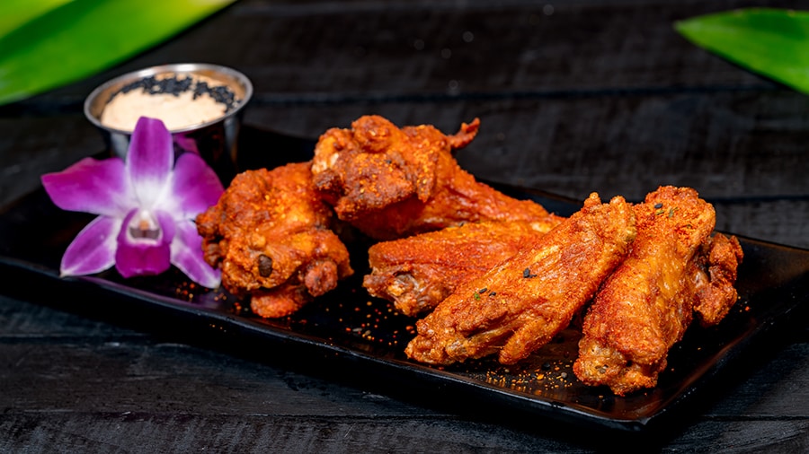 Spiced Dry-rub Chicken Wings