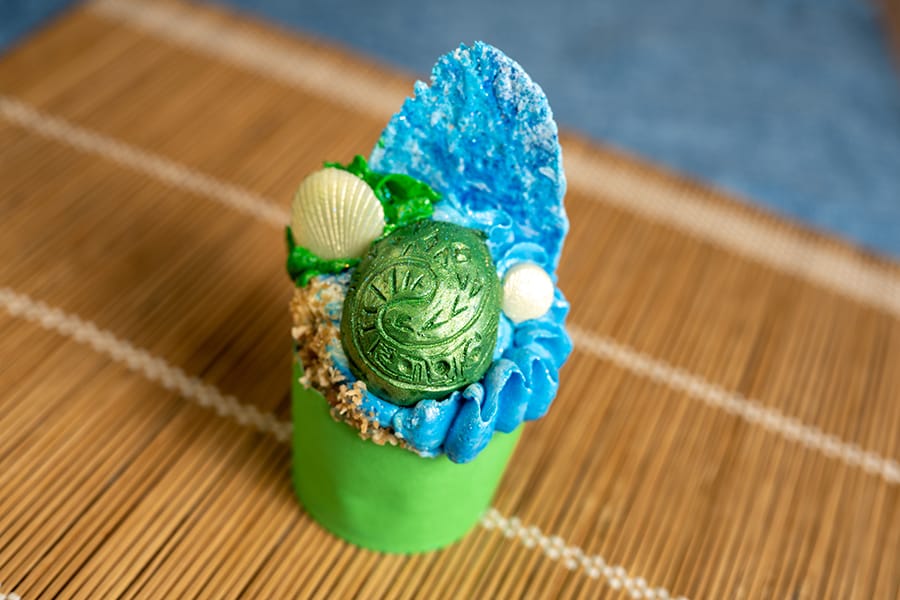 Moana Heart of Te Fiti Cupcake