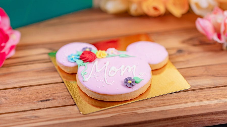 Mickey-shaped Mother's Day Cookie 