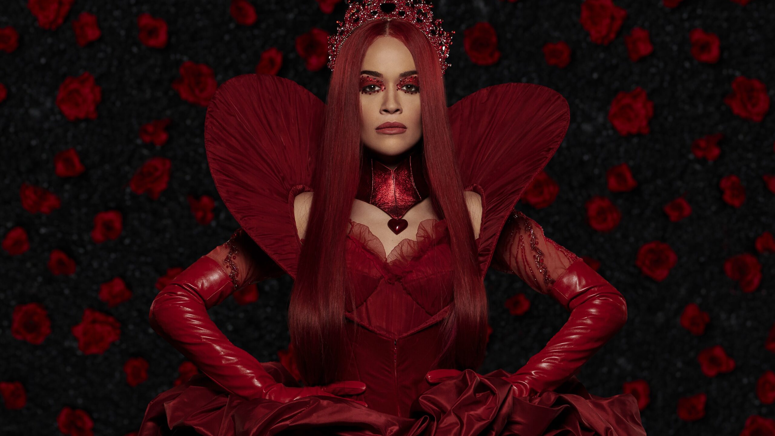 ESCENDANTS: THE RISE OF RED - Disney’s “Descendants: The Rise Of Red” stars Rita Ora as the Queen of Hearts. (Disney/Edward Herrera)
