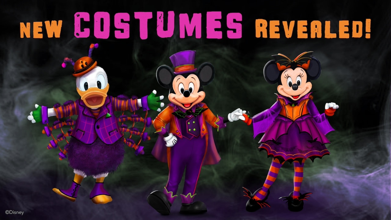 New Costumes Revealed - Halloween on the High Seas is Back for Disney Cruise Line!